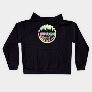 Burnpile Design Logo Kids Hoodie